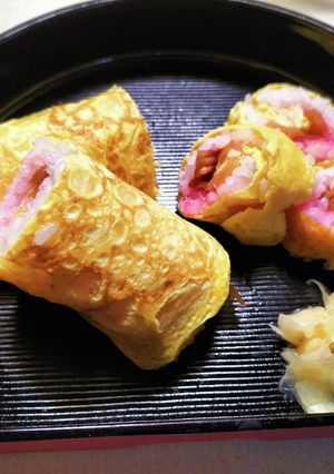 【介護食にも】薄焼卵の太巻き-レシピのメイン写真