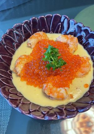 イクラ茶碗蒸し-レシピのメイン写真