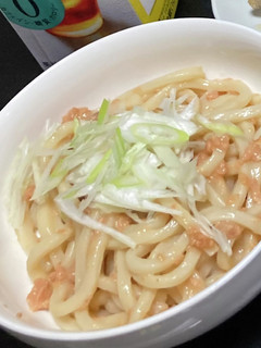 鮭フレークで!簡単うどん-レシピのメイン写真