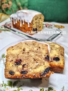 ブルーベリー・パウンドケーキ-レシピのメイン写真