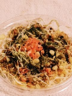 “なんちゃってお好み焼き味サラダ”-レシピのメイン写真