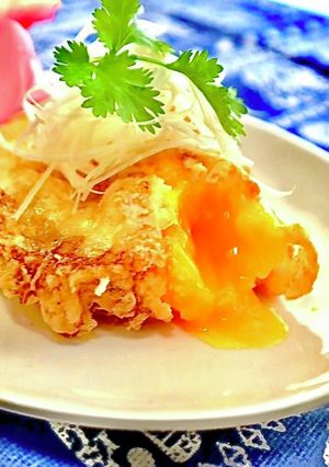 材料ひとつ♡簡単とろ〜りタイ風揚げ玉子-レシピのメイン写真