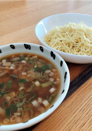 かつおだしのきいた*肉味噌つけ麺-レシピのメイン写真