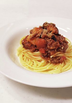 冷凍揚げナスで包丁いらず～簡単ナスミート-レシピのメイン写真