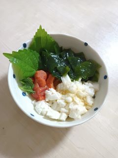 わかめと長芋の明太子和え-レシピのメイン写真