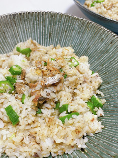 サバとオクラのチャーハン-レシピのメイン写真