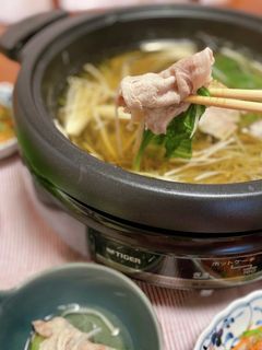 ネギとレタスの出汁しゃぶ-レシピのメイン写真