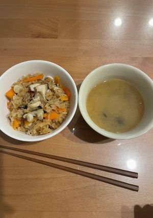 椎茸主役！炊き込みご飯！！♪-レシピのメイン写真
