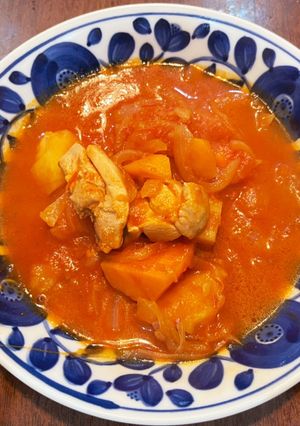 簡単鶏肉のトマト煮-レシピのメイン写真