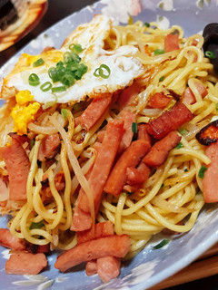 スパム塩焼きそば-レシピのメイン写真