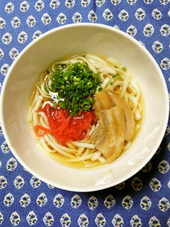 ヨウサマの減塩讃岐うどんのソーキそば-レシピのメイン写真