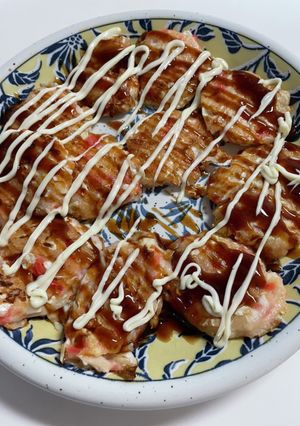 主な材料3つでお豆腐のお好み焼き風-レシピのメイン写真