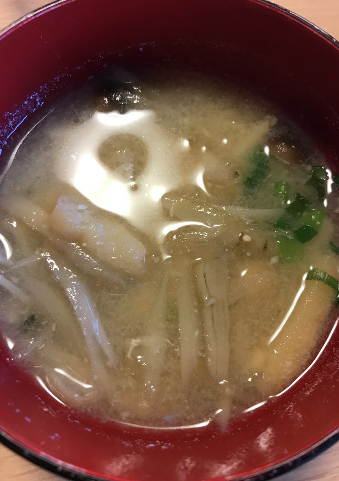 ごぼうとしめじの味噌汁-レシピのメイン写真
