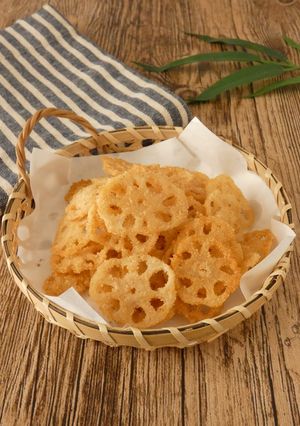 材料3つ★れんこんから揚げ-レシピのメイン写真