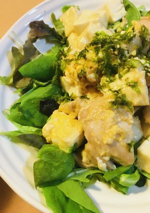 ふんわり触感の玉子＆豆腐の炒めもの-レシピのメイン写真