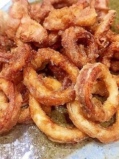 お惣菜やさん風〜イカの唐揚げ-レシピのメイン写真