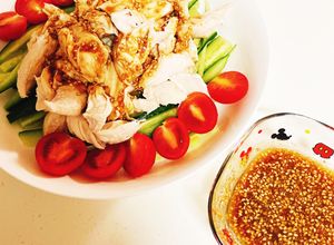 家にあるもの混ぜるだけ！棒々鶏ソース-レシピのメイン写真