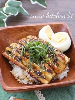 節約♪ちくわの磯辺照り焼き丼-レシピのメイン写真