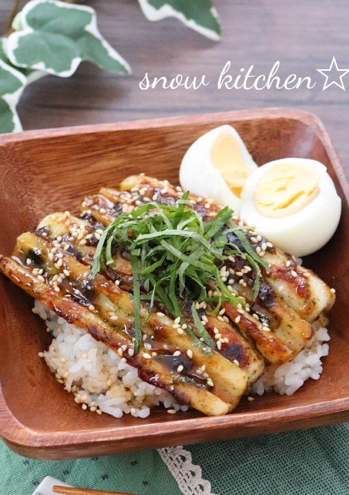 節約♪ちくわの磯辺照り焼き丼-レシピのメイン写真