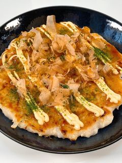 グルテンフリー♫長芋と米粉のお好み焼き-レシピのメイン写真