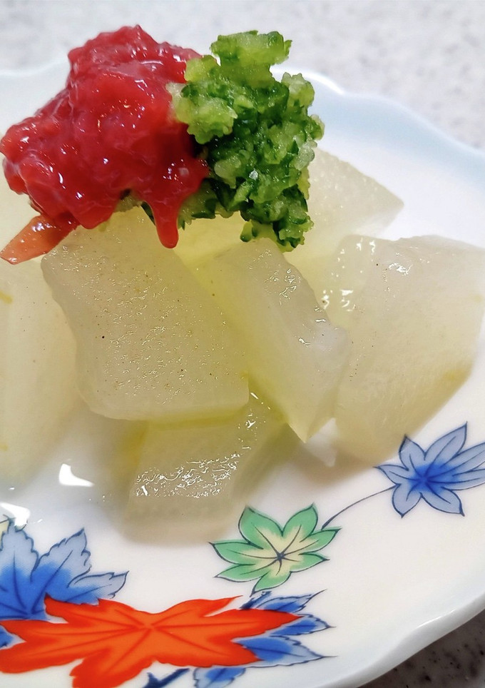 冬瓜の梅胡瓜和え-レシピのメイン写真