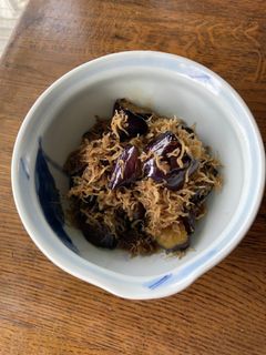 茄子とジャコの煮物-レシピのメイン写真