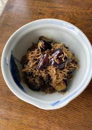 茄子とジャコの煮物-レシピのメイン写真
