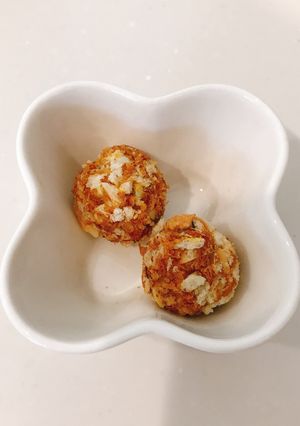 離乳完了期☆かぼちゃあじコロッケ-レシピのメイン写真