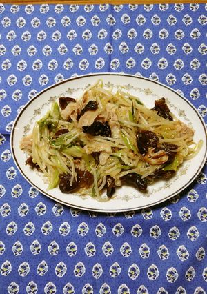 ヨウサマの減塩おやじが研究したモヤシ炒め-レシピのメイン写真