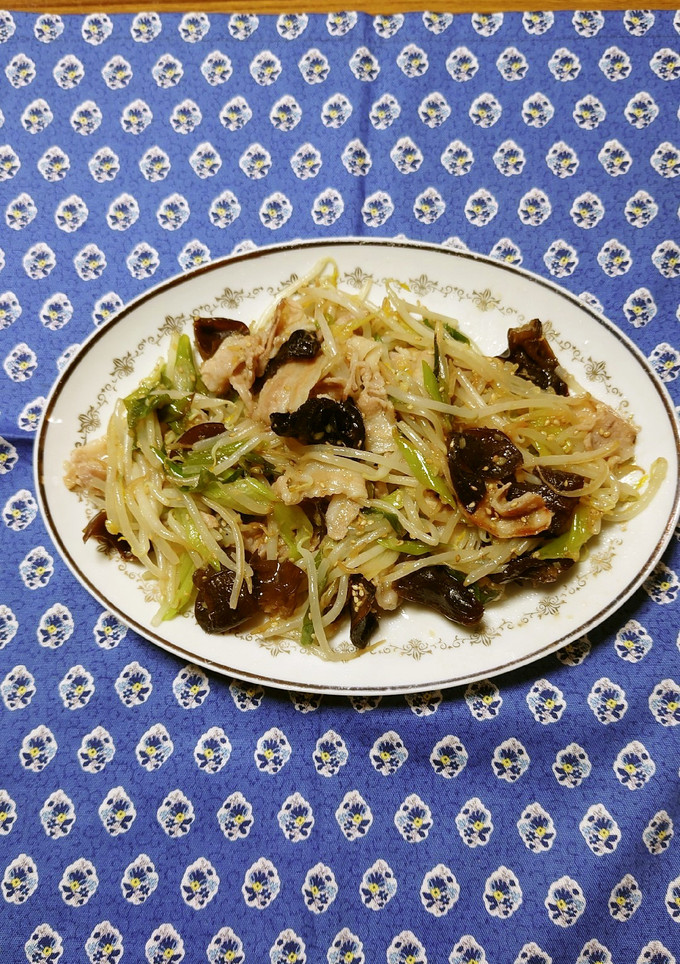 ヨウサマの減塩おやじが研究したモヤシ炒め-レシピのメイン写真