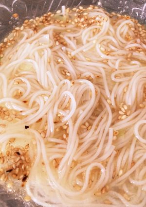 ネギそうめん-レシピのメイン写真