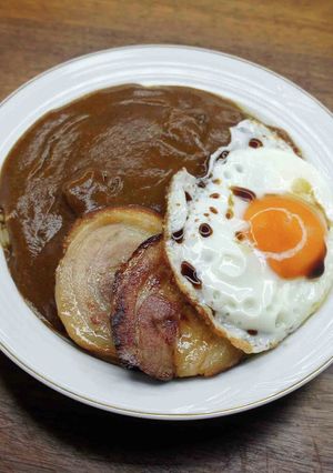 焼豚玉子カレー今治風-レシピのメイン写真