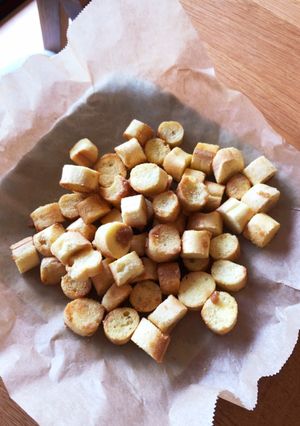 保育園の「お麩のラスク」-レシピのメイン写真