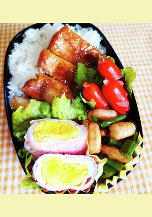 豚ロース生姜焼き弁当-レシピのメイン写真