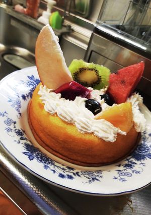 超簡単シフォンケーキ-レシピのメイン写真