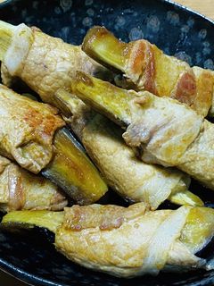 【簡単】肉巻きナス-レシピのメイン写真