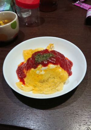 冷蔵庫の残り野菜で和風オムライス-レシピのメイン写真