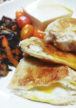 白だし香る袋玉子の煮物-レシピのメイン写真