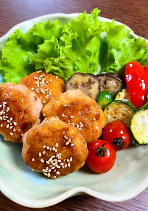 包丁不使用♩はんぺん入りつくね-レシピのメイン写真