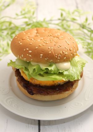 再現！マクドナルドてりたまバーガー-レシピのメイン写真