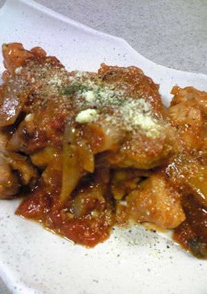 チキンのトマト煮込み♪-レシピのメイン写真