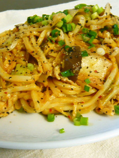 【コク旨☆ピリ辛】豚キムチ焼きうどん-レシピのメイン写真