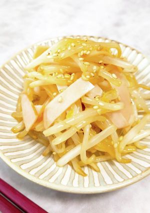 ごま油香る！わが家のもやし中華サラダ-レシピのメイン写真