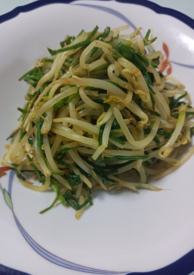 もやしとニラのカレー炒め-レシピのメイン写真