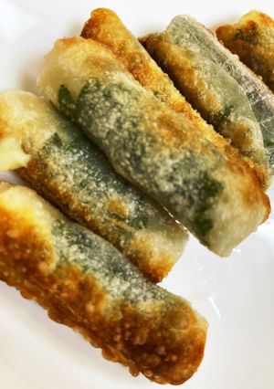 大葉inカリカリチーズ-レシピのメイン写真