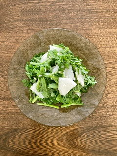 春菊と梨の糀和え-レシピのメイン写真