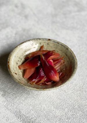 茗荷の甘酢漬け-レシピのメイン写真