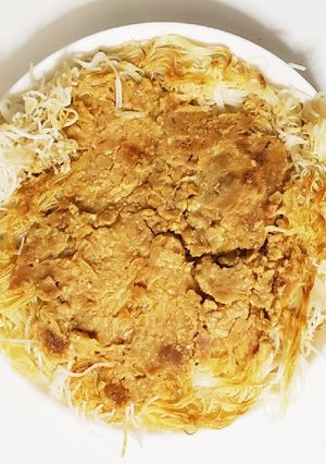 味噌そうめん焼き-レシピのメイン写真