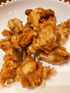鶏背肉とクラッシュアーモンドの簡単唐揚げ-レシピのメイン写真