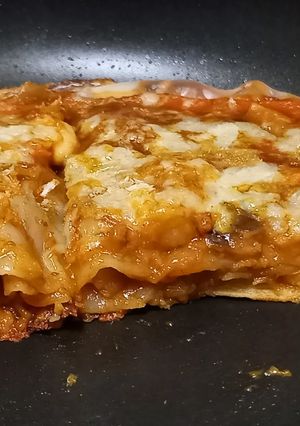 餃子の皮でフライパンラザニア-レシピのメイン写真